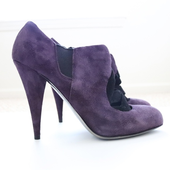 Miu Miu Shoes - Size 37 Purple MIU MIU Booties